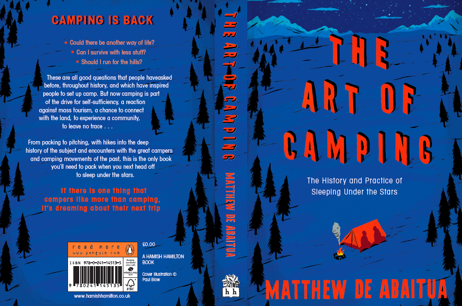 The Art of Camping cover by Matthew De Abaitua