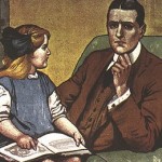 Cropped image from Government poster asking Daddy, What Did You Do in the Great War