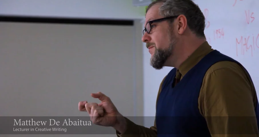 matthew de abaitua creative writing university of essex