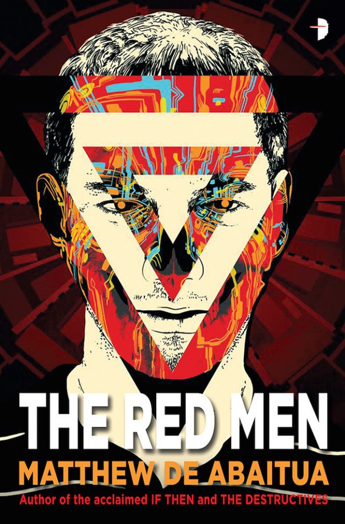 The cover of The Red Men by Matthew De Abaitua by Raid71